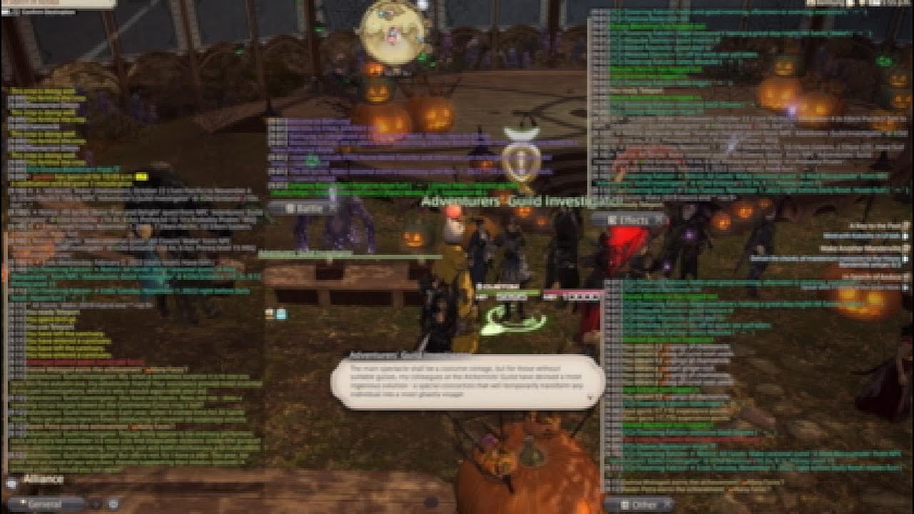 FFXIV, All Saints' Wake 2022 seasonal quest "A Mad Masquerade" YouTube