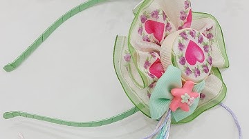 Cách làm kẹp tóc và cài tóc handmade by Vân Kim