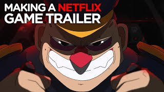 How I made a Netflix Game Trailer on my own @OlofStorm