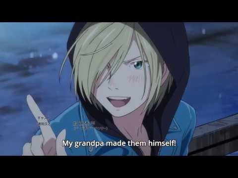 yuri on ice episode 9 yuri plisetsky s first genuine smile