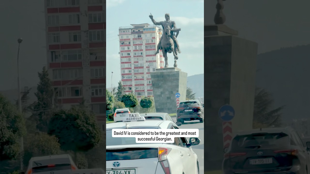 David the Builder (1073 –1125) in Tbilisi, He is considered the greatest & most successful Georgian