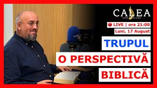 🔴 LIVE #1259 - TRUPUL. O PERSPECTIVĂ BIBLICĂ || || Conf. dr. ALEX MIHĂILĂ