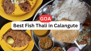 Delicious FISH THALI & SEAFOOD in Calangute-Goa | Sai Prasad | Food Vlogs | 4k ( Change in Settings)