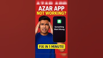 🔧 Azar App Not Working Problem Fix 2025 | Azar App Crash Solution