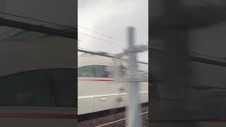 千代田線から来たメトロ箱根ロマンスカーMSEから見たVSE