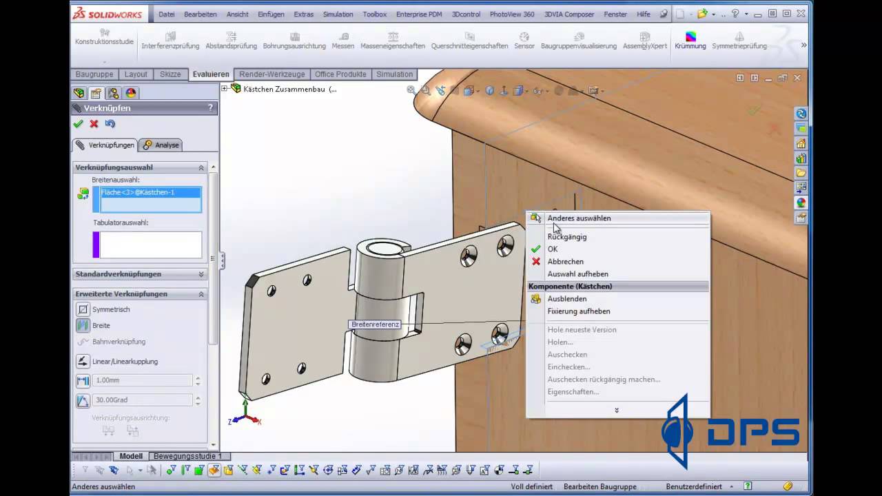 Solidworks Tutorial Baugruppen Tricks Teil 1 Youtube