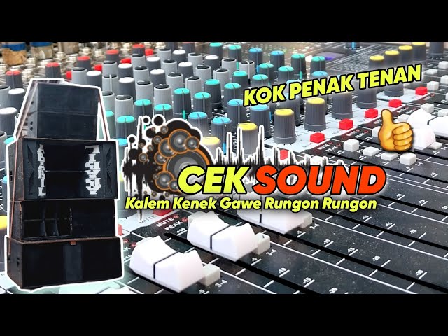 Cek Sound Dangdut Kalem ‼️ Bikin Istirahat Tenang Capek jadi Hilang class=