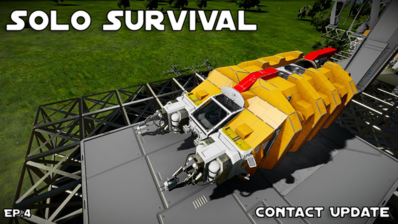 Space Engineers - Solo Survival Contact Ep.4 - YouTube