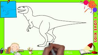 Aprenda como desenhar dinossauros - cursoshot