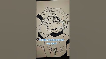 Good luck ladies- hes a goner #art #oc #drawing #originalcharacter #bl