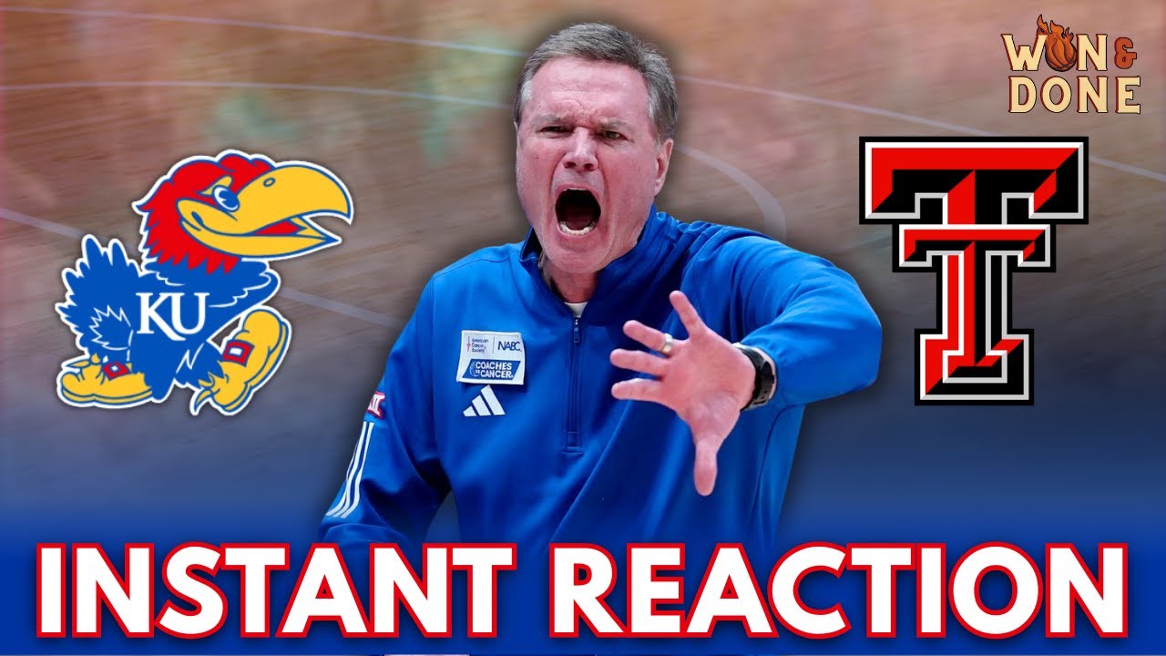 Kansas Jayhawks vs Texas Tech | Instant Reaction | College Basketball Highlights | NCAA Basketball