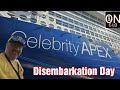 Disembarkation Day. Celebrity Cruises.Celebrity Apex Port Canaveral.Travel home from Busy MCO to BNA