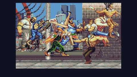 Final Fight - Atari STe sprite test by Anima