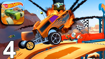 Hot Wheels: Race Off - Levels 13,14,15,16 iOS Android Gameplay Walkthrough HD