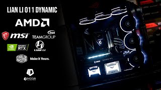 Lian Li 011 Dynamic, AMD Ryzen 9 3900X, MSI RTX 3090 Gaming X Trio Gaming PC Build