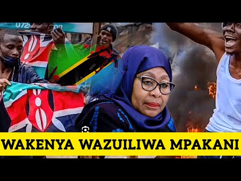 WAKENYA WAJIUNGA NA MAANDAMANO TANZANIA WAZUILIWA MPAKANI NAMANGA