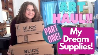 Dream Art Haul Part One- Supplies I never thought I'd get!