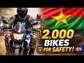 2,000 Motorcycles Deployed Overnight, Burkina Faso’s New Security Move Explained