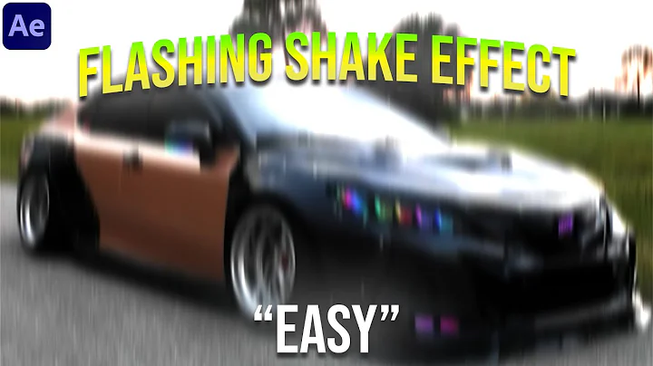 How to Make Flashing Shake Effect in After Effects