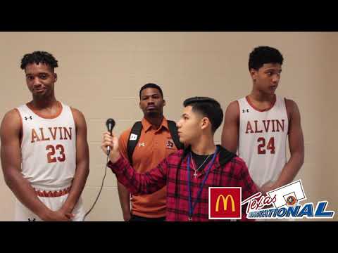 Post-game interviews with