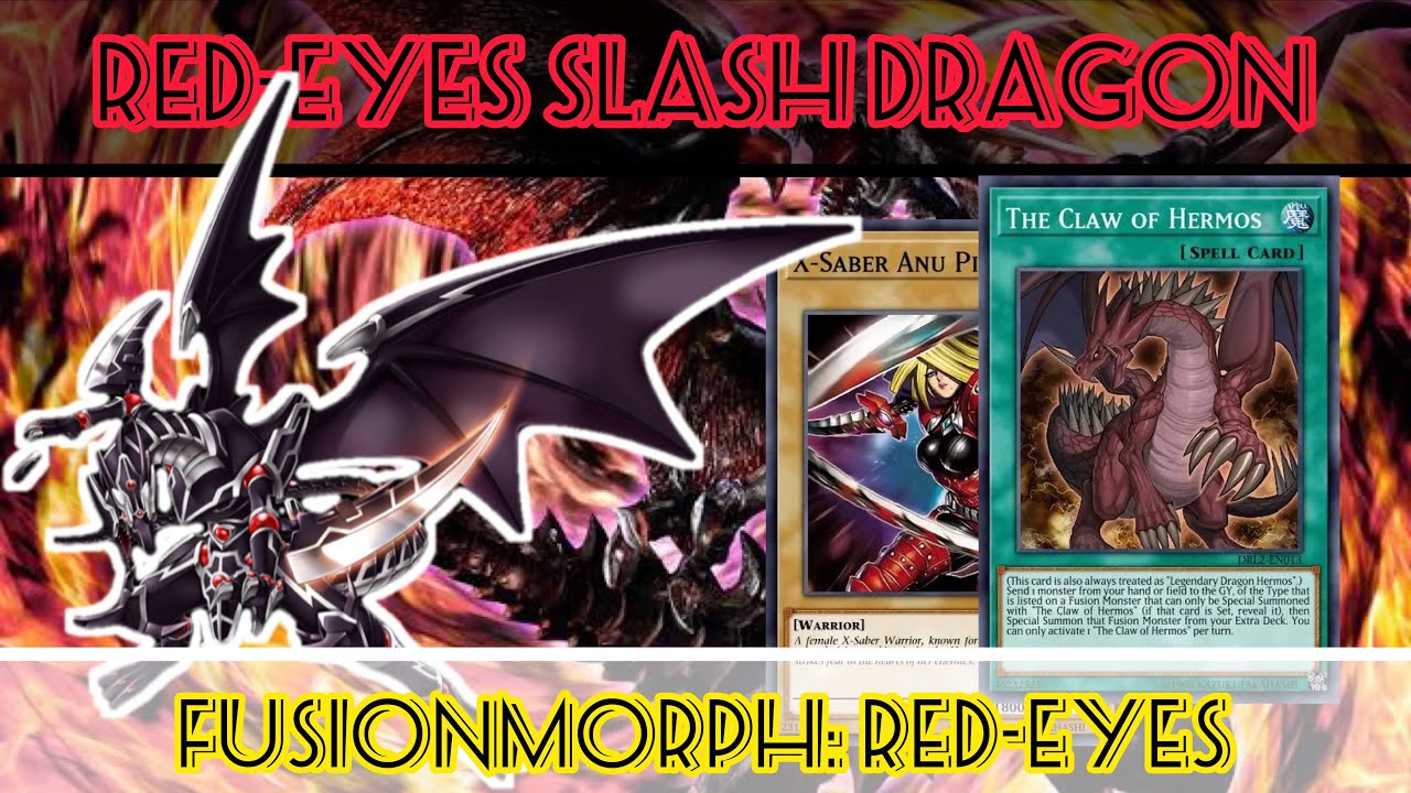 REDEYES Deck RedEyes Slash Dragon [YuGiOh! Duel Links] YouTube