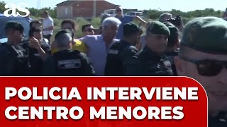 GUARDIA CIVIL interviene en el Centro de Menores de Santa Cruz para impedir concentración