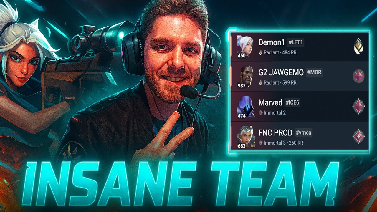 Fnc Prod WHAT IS THE TEAM 😱 DEMON1 - G2 JAWGEMO - MARVED - FNC PROD IN ONE TEAM ...