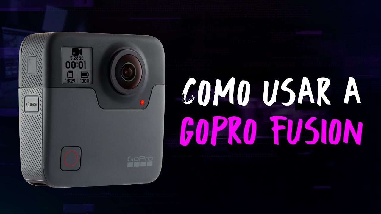 Como gravar e Editar com a GoPRO FUSION - YouTube