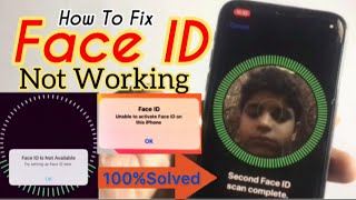 Face ID Is Not Available Try Settings Up Face ID Later,Fix Face ID Not Available,Face ID Not Working