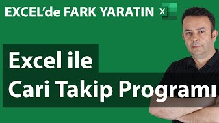 #Excel’de basit bir Cari Takip Programı Yapmak- 673. video | Ömer BAĞCI