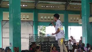 Vensor Domasig - Tawag ng Tanghalan Semi-Finalist Surprise Appearance at Mondragon, Northern Samar
