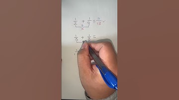 Adding Fractions | Fraction tricks #fractions #fractionstricks #fraction #shorts