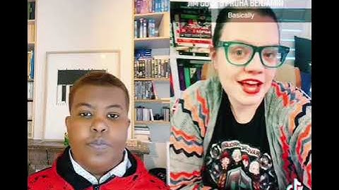 Race After Technology: Abolitionist Tools for the New Jim Code, Ruha Benjamin. TikTok duet