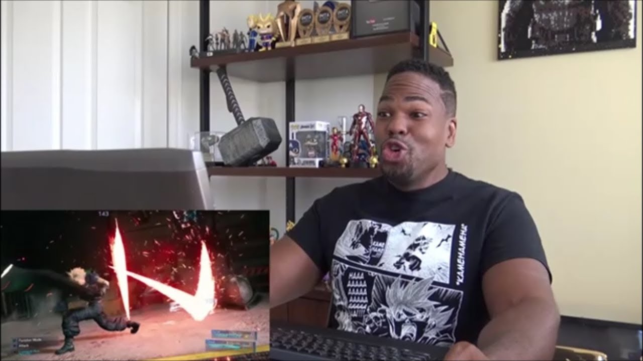 Final Fantasy VII Remake - Official Cinematic Trailer + Gameplay E3 2019 - REACTION!!!