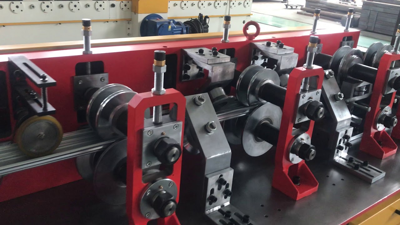 Guide Roll Forming Machine Roll Forming Machine YouTube Guide Roll Forming Machine Roll Forming Machine YouTube
