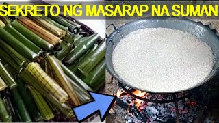 PAANO MAGLUTO NG MASARAP NA SUMAN MALAGKIT FULL PROCESS / My Mother's 50 Years Secret Recipe