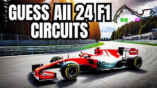 Schaffst Du Alle 24 Formel 1 Strecken (2024) zu erraten? | Guess All 24 Formula 1 Circuits