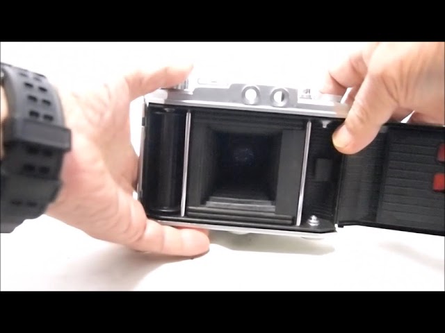 Mihama MODEL-Ⅰクラシックカメラ動作確認 - YouTube