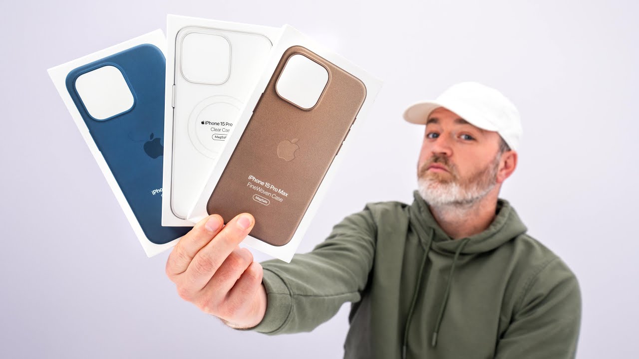 ⁣iPhone 15 Which Apple Case is Best? (FineWoven vs Silicone vs Clear)