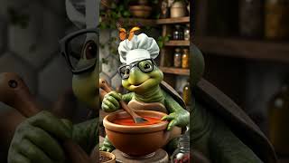 Turtle Chef in the Kitchen?! #youtubeforkids  #subscribe