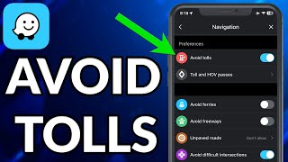 كيفية تجنب رسوم الطرق على تطبيق Waze screenshot 4