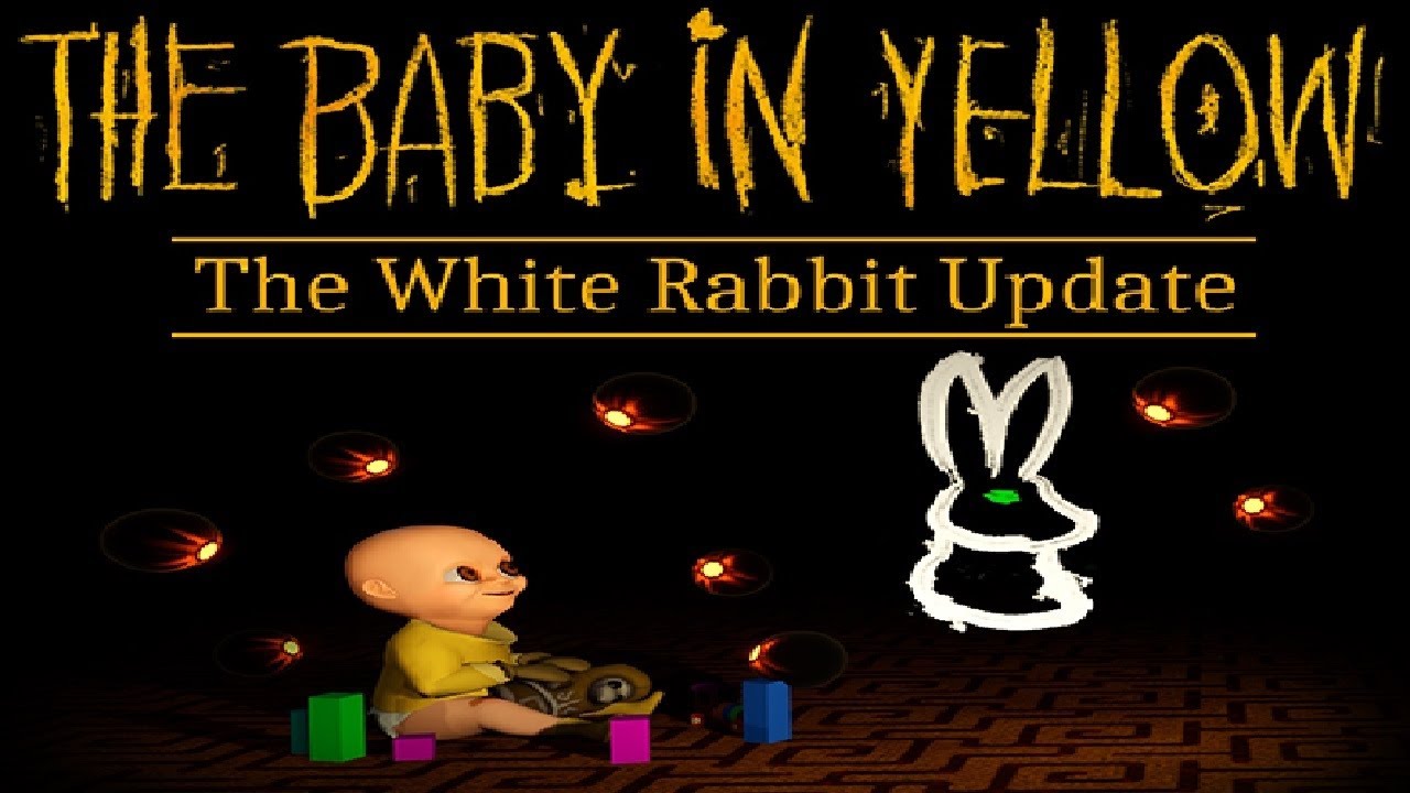The Baby In Yellow White Rabbit 해외 인디 공포게임 _ 노란색 아기 돌보기 업뎃 버전 YouTube
