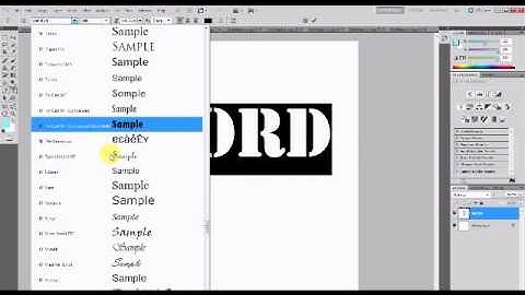 Change Font Preview Size in Photoshop