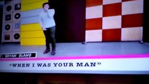 When I was your Man- BRYAN OLANO LIVE @ Net25