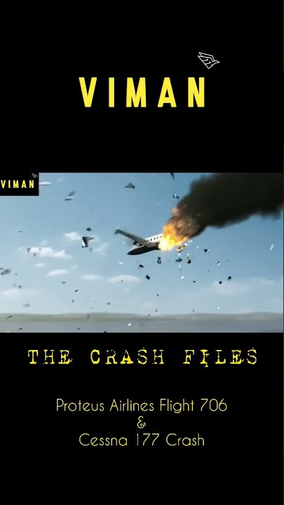 Proteus Airlines Flight 706  &  Cessna 177  CRASH [ BIGGEST MID-AIR COLLISION ]