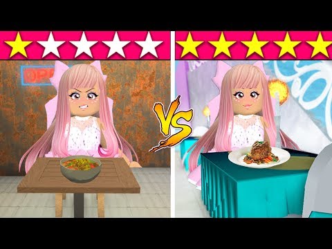 I Went To The WORST And The BEST REVIEWED Restaurants In Roblox!