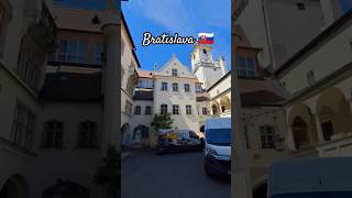Bratislava Old Town Slovakia #shorts #bratislava #oldtown #slovakia