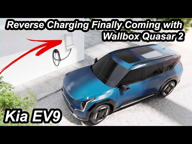 Vehicle-to-Home Arrives with Kia EV9 & Wallbox Quasar 2 in 2024