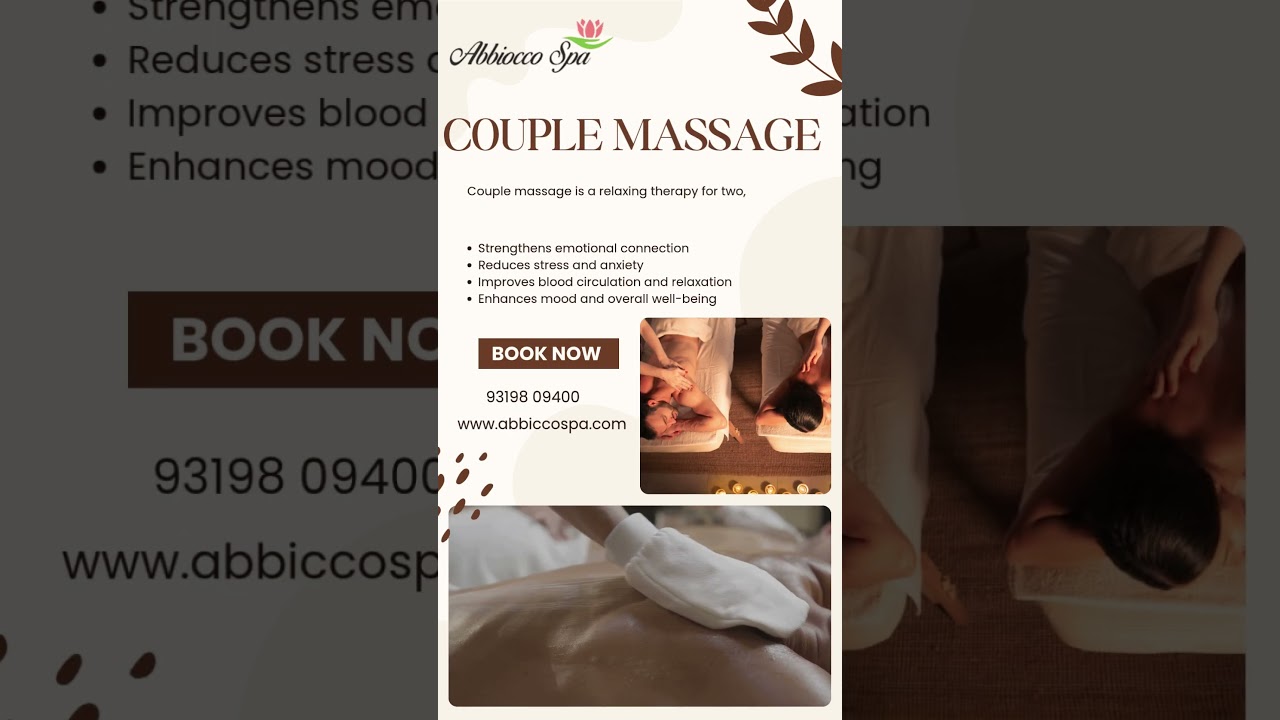 Unwind Together: The Perfect Couple Massage Experience