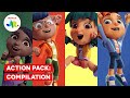 Action pack 2 full episodes compilation  netflix jr